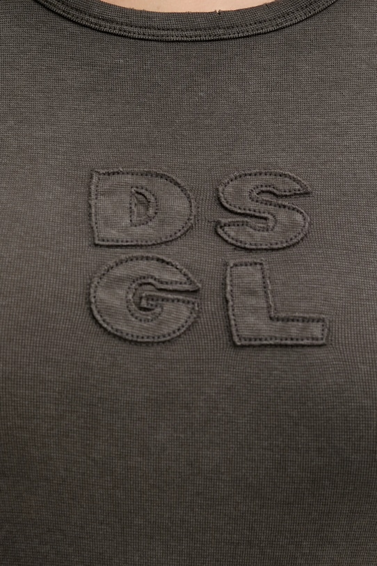 Desigual t-shirt PRAGA 25WWTK46 szary