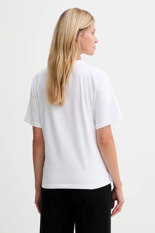 Odzież MM6 Maison Margiela t-shirt bawełniany S62GD0210.M20115.100 biały