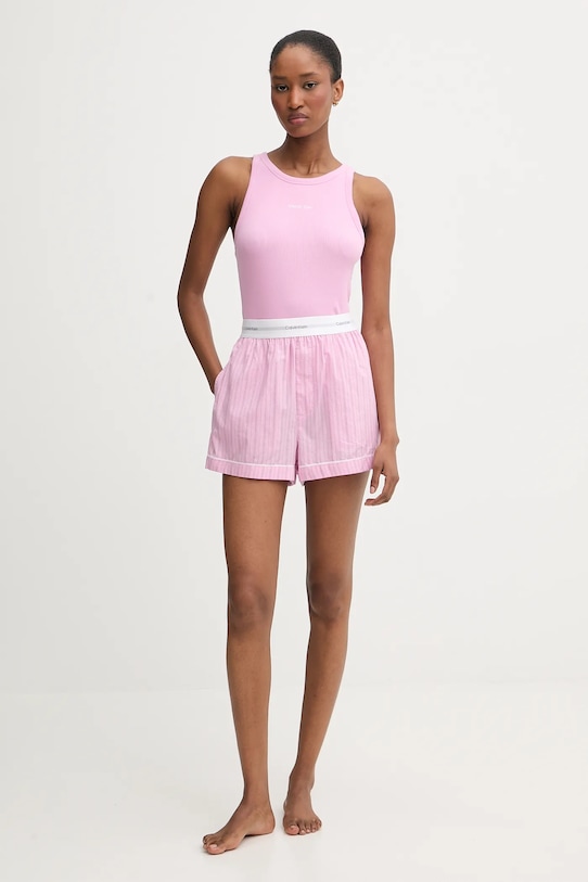 Top Calvin Klein Underwear LV00QS7571 roza AW25