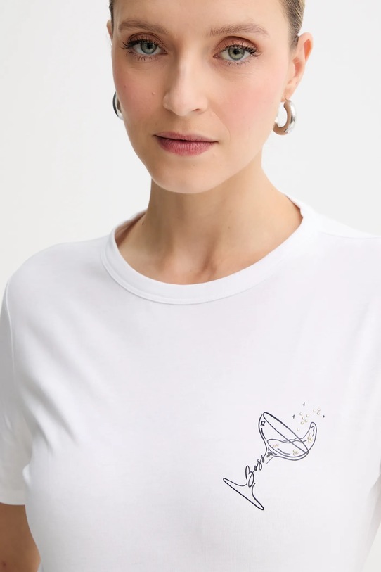BOSS Orange t-shirt bawełniany biały 50549192