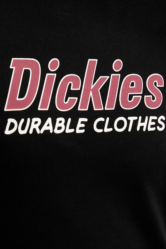 Памучна тениска Dickies DK0A87Q5 черен