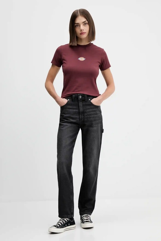 Dickies t-shirt DK0A4ZAO czerwony AW25
