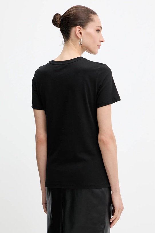 Odzież Marella t-shirt bawełniany 2523976084200 czarny