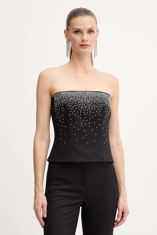 Marella bluzka aplikacja czarny 2523166062200