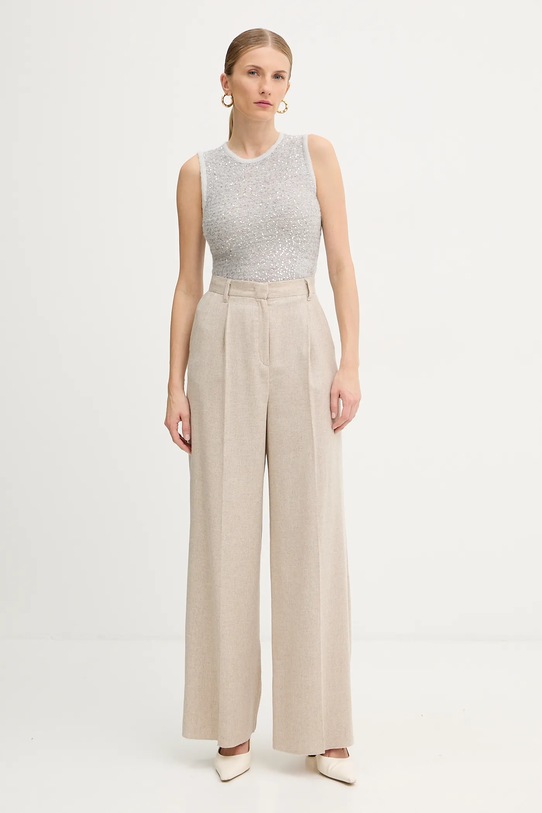 Marella vestă din amestec de lână 2523366382200 gri AW25