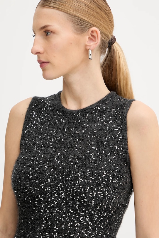 Marella kamizelka z dodatkiem wełny szary 2523366382200