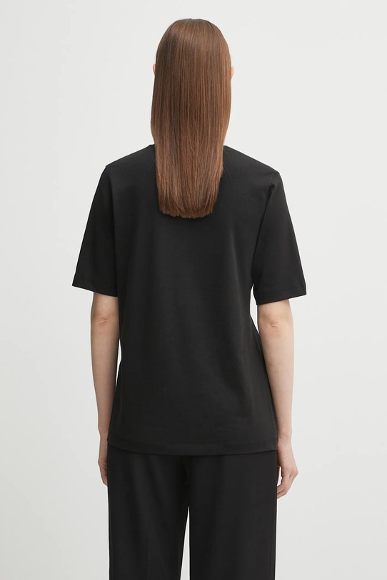 Одяг Бавовняна футболка Kenzo Gots Drap Detail Loose FF62TS3514SG чорний