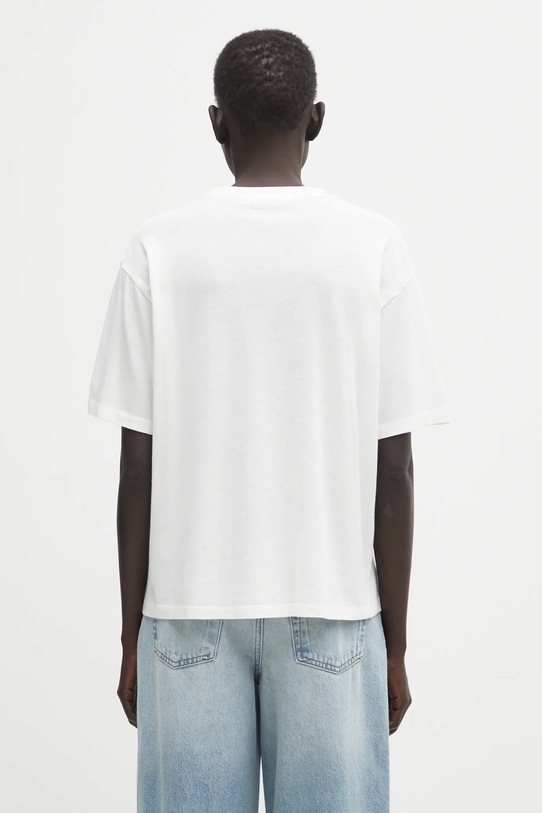 Odzież Anine Bing t-shirt bawełniany cohen A.08.11518 biały