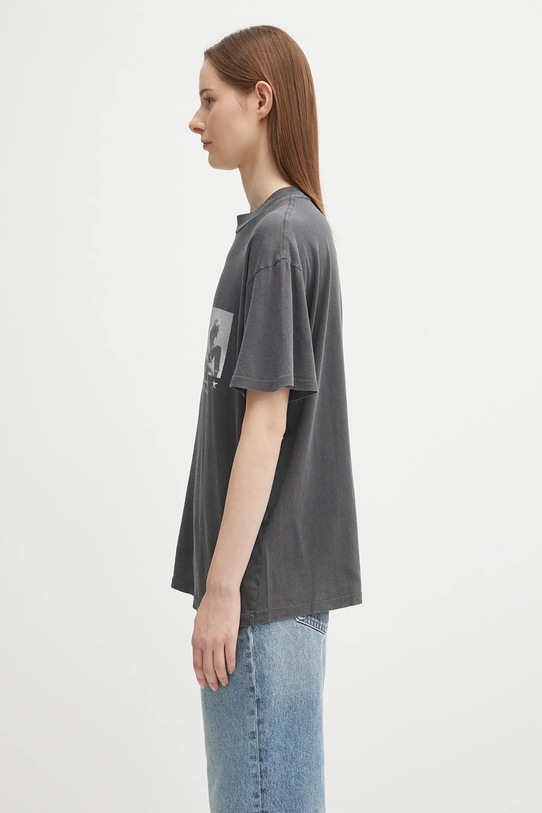 Anine Bing cotton t-shirt ashton A.08.11304 black AW25