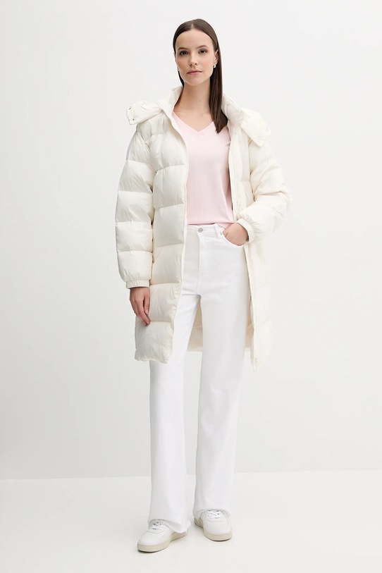 Bavlněné tričko Calvin Klein Jeans LV047B205G růžová AW25