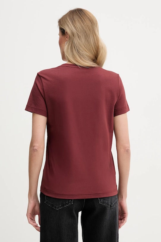 Îmbrăcăminte Calvin Klein Jeans tricou din bumbac LV047B205G rosu