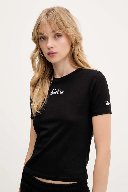 New Era t-shirt czarny 60564944