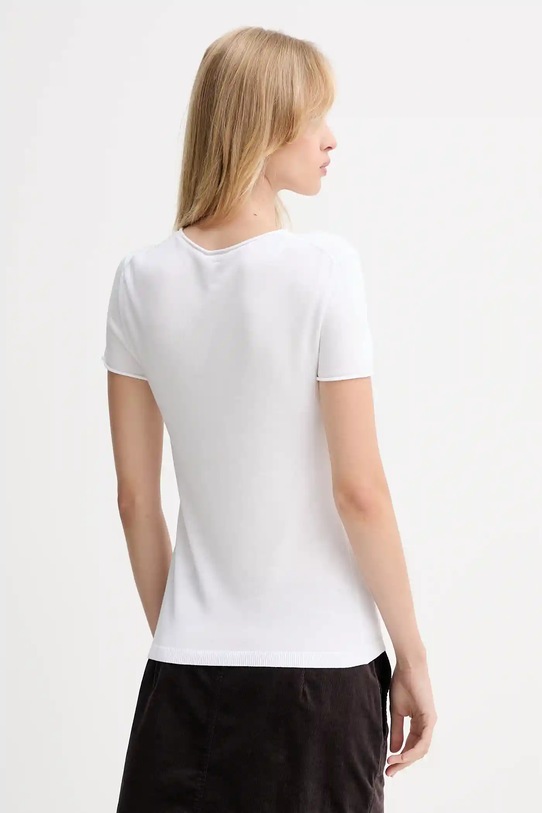 Îmbrăcăminte Calvin Klein tricou LV044D310G alb