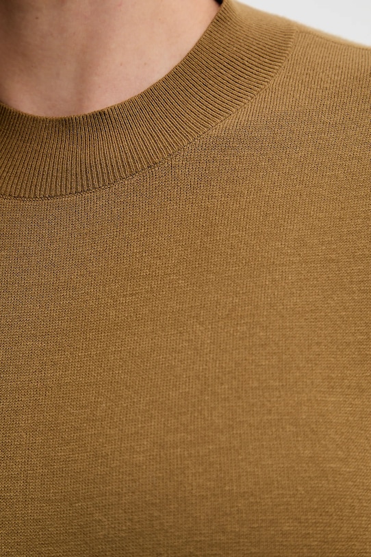 Calvin Klein kamizelka LV044D316G brązowy