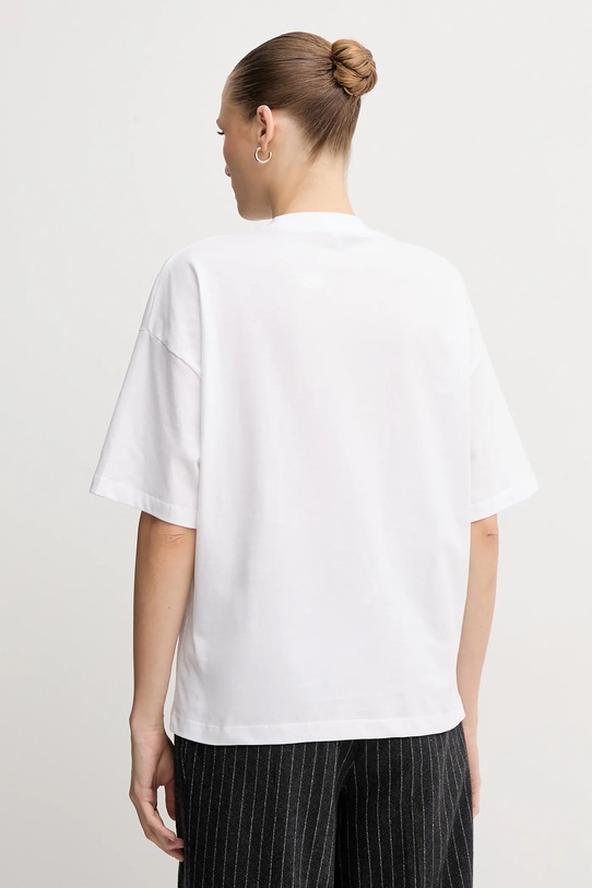 Odzież Barbour t-shirt bawełniany CLAYDON LTS0687 biały
