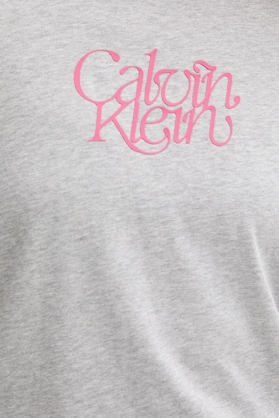 Хлопковая футболка Calvin Klein Jeans LV047D210G серый