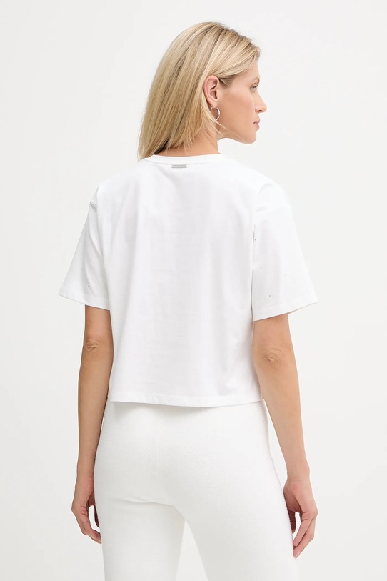 Odzież MICHAEL Michael Kors t-shirt bawełniany MF551TR2ZU biały