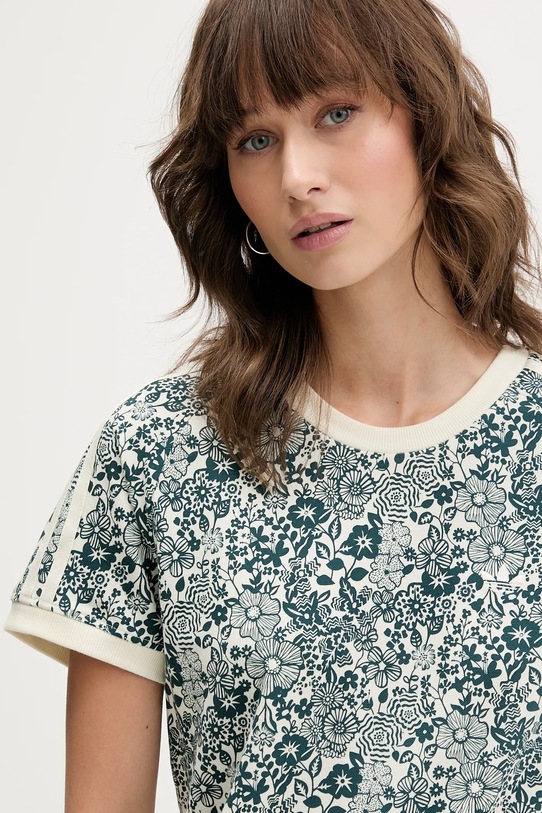 adidas Originals t-shirt Liberty beżowy JX0462