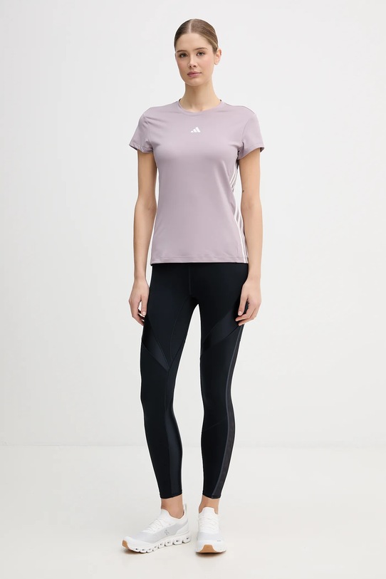 adidas Performance t-shirt treningowy HYGLM JX7380 różowy AW25