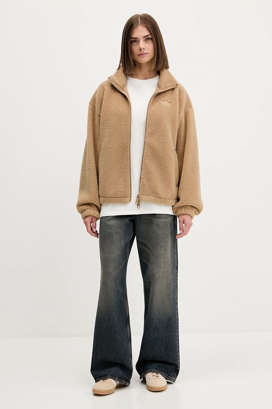 adidas Originals t-shirt in cotone Washed JX7724 beige AW25