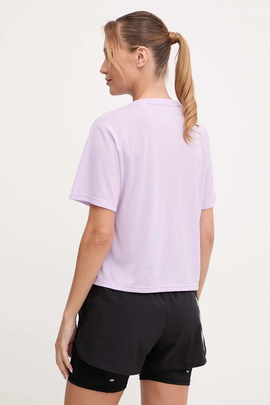 Odzież adidas Performance t-shirt treningowy Workout Essentials JY2183 fioletowy