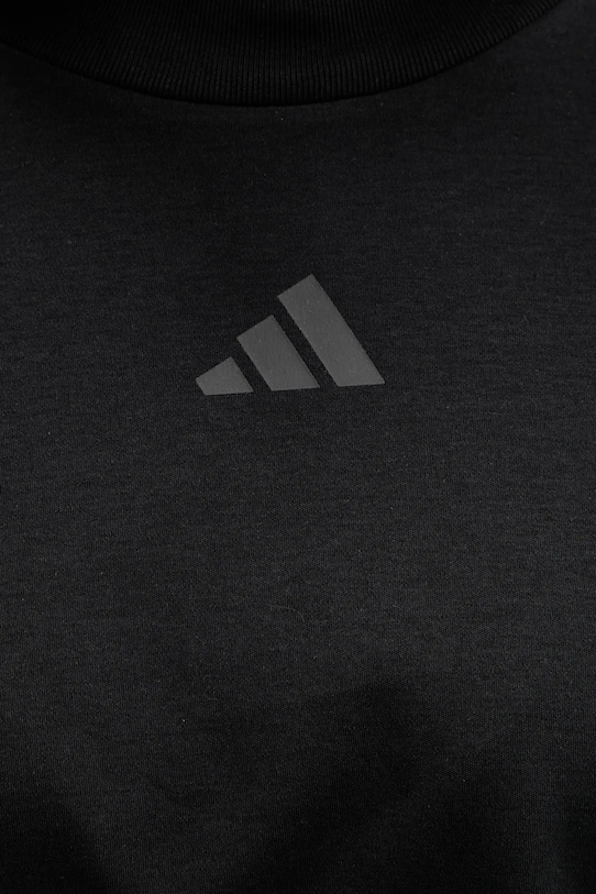 adidas pamut póló City Escape Loose JV7112 fekete