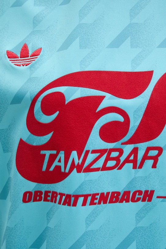 adidas Originals t-shirt Footie Jersey JW2771 niebieski