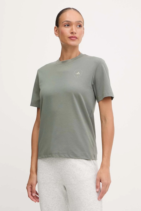 adidas by Stella McCartney t-shirt regular zielony JW4651