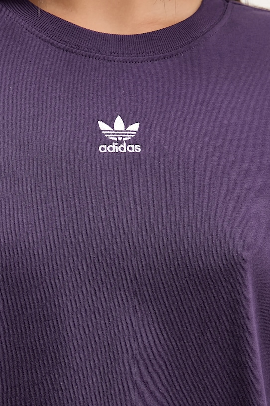adidas Originals t-shirt Essentials JW5079 fioletowy