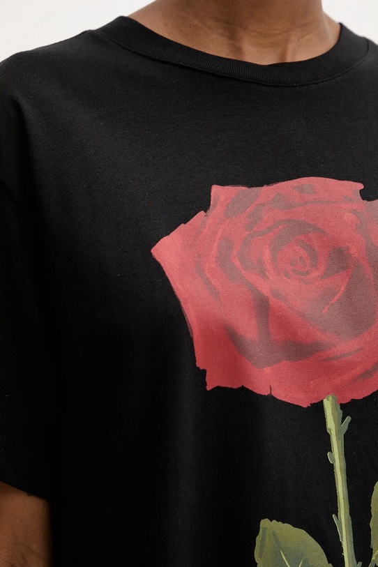 Памучна тениска Farm Rio 346292 черен