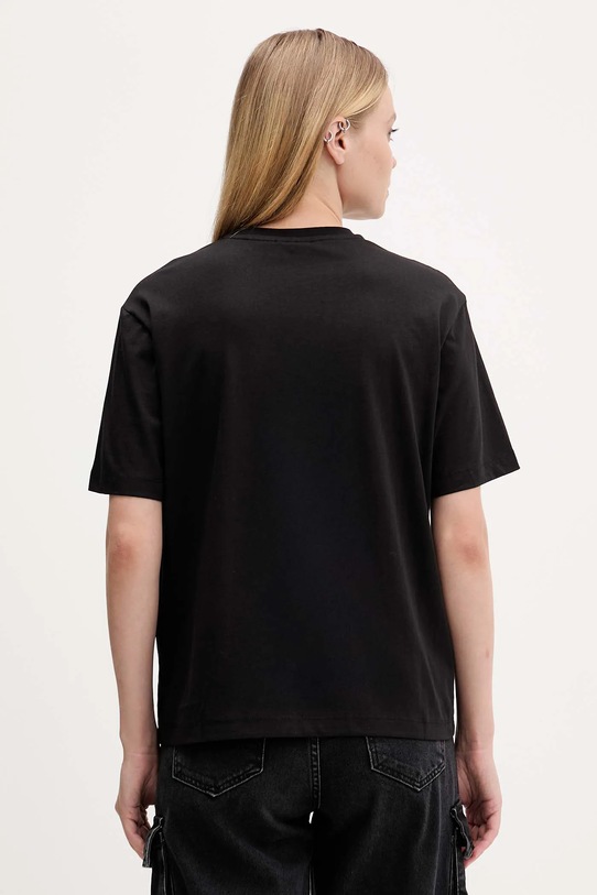 Odzież Karl Lagerfeld Jeans t-shirt bawełniany A4W17003 czarny