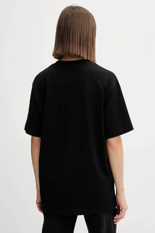 Odzież Karl Lagerfeld Jeans t-shirt bawełniany A4W17009 czarny