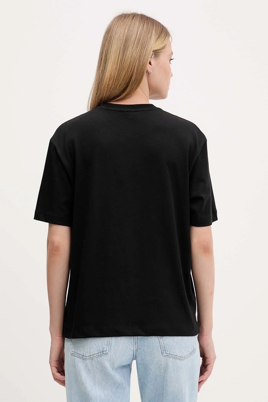 Odzież Karl Lagerfeld Jeans t-shirt bawełniany A4W17005 czarny