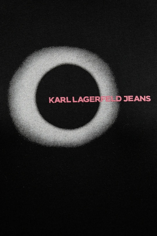 Karl Lagerfeld Jeans t-shirt A4W17011 czarny