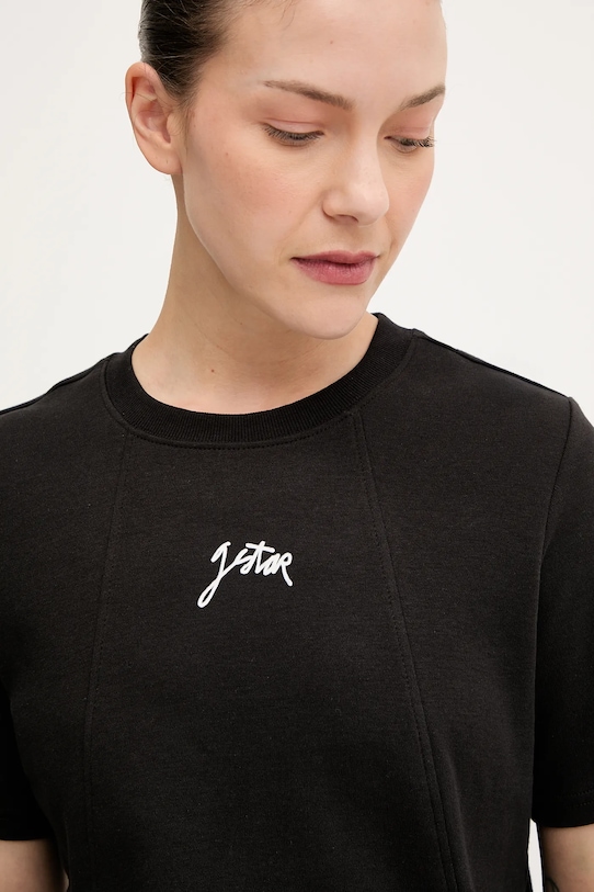 G-Star t-shirt bawełniany czarny D26907.D976