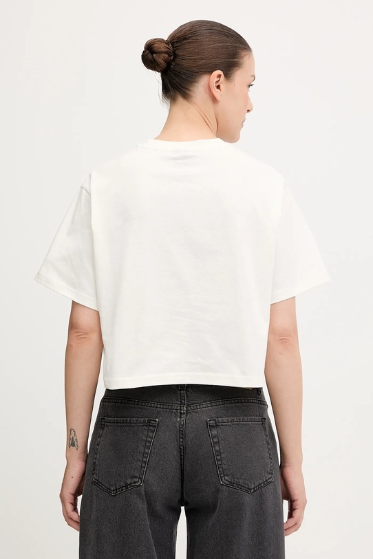 Odzież G-Star t-shirt bawełniany D26921.C336 beżowy