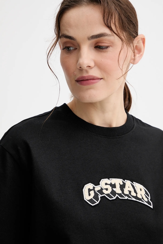 G-Star tricou din bumbac negru D26921.C336