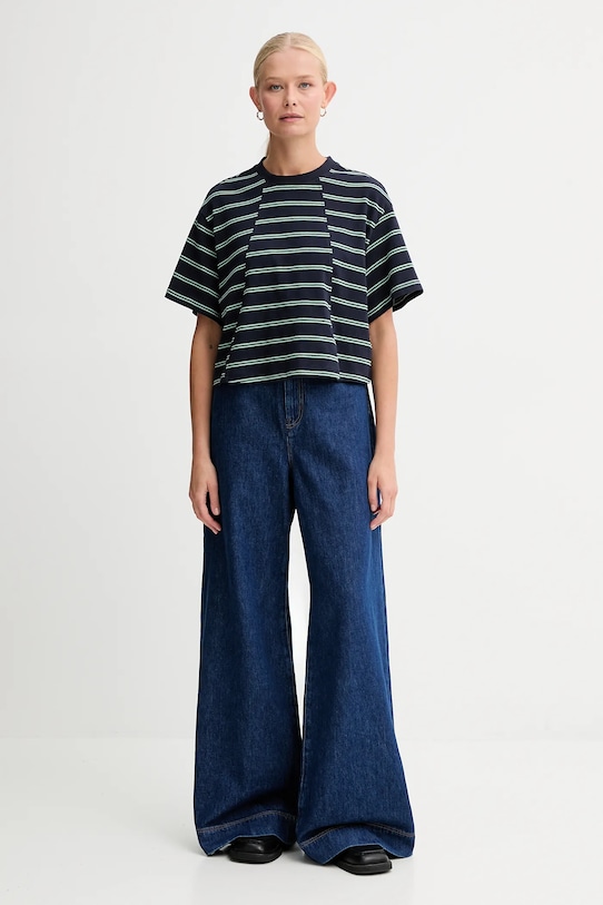 G-Star t-shirt in cotone 0 D27180.E134 blu navy AW25