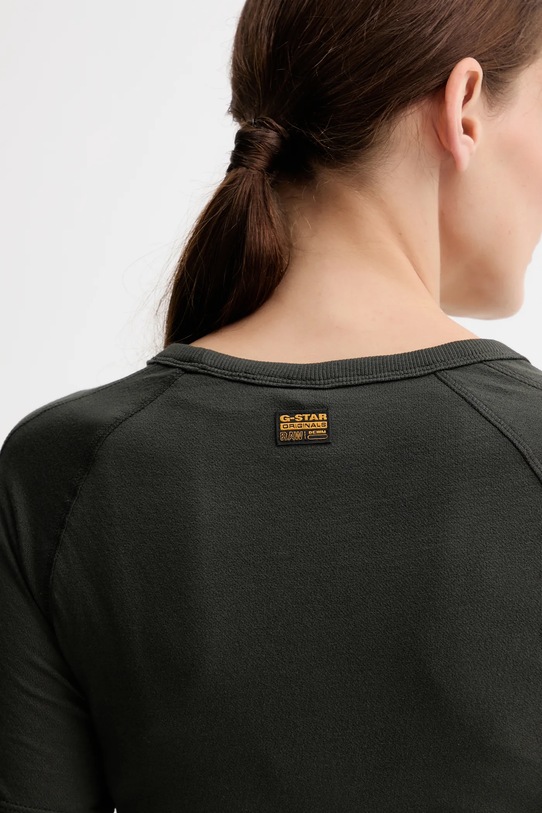 G-Star tricou din bumbac D27741.D961 verde