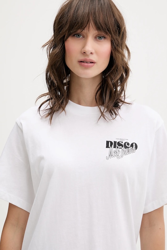 HUGO tricou din bumbac Vintage Tee_18 bej 50550148