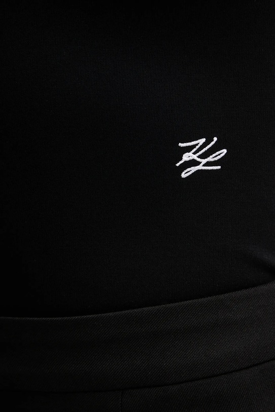 Top Karl Lagerfeld A4W17040 čierna