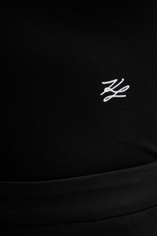 Top Karl Lagerfeld A4W17040 čierna