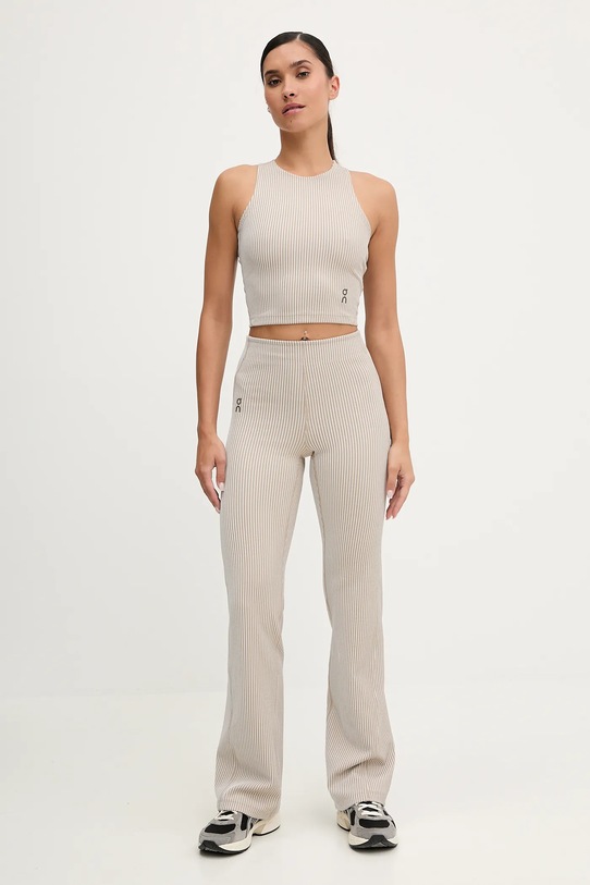 On top do jogi All-Day 1WF30423961 beżowy AW25