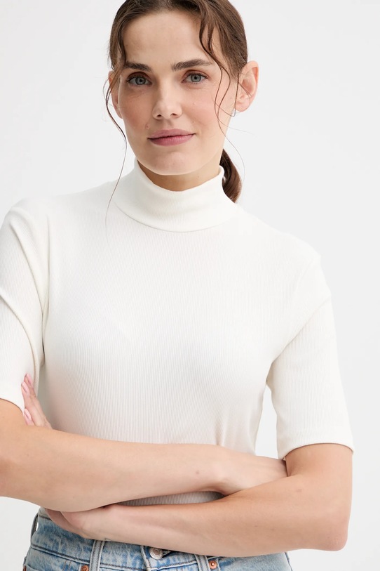 Marc O'Polo t-shirt beżowy M08207651177
