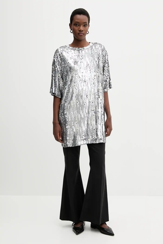 Aniye By t-shirt 181468 srebrny AW25