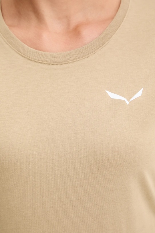 Kratka majica Salewa Eagle Vocab bež 00.0000029199