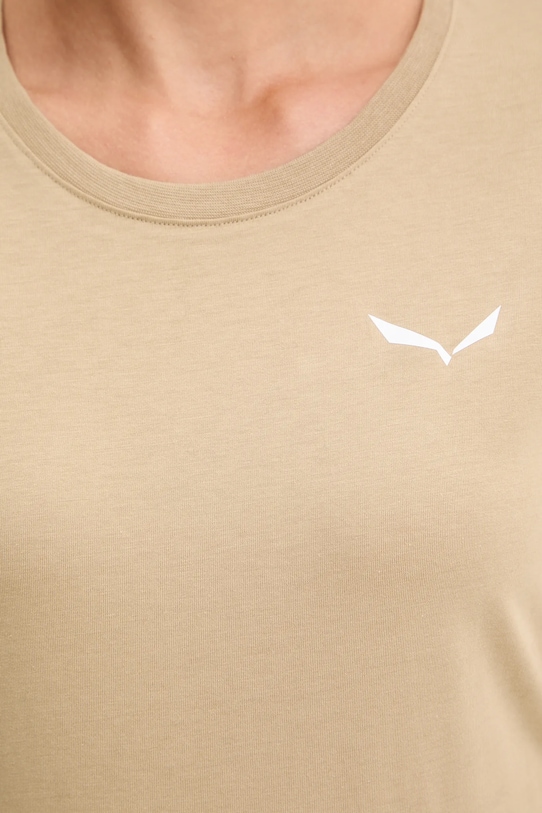 Kratka majica Salewa Eagle Vocab bež 00.0000029199