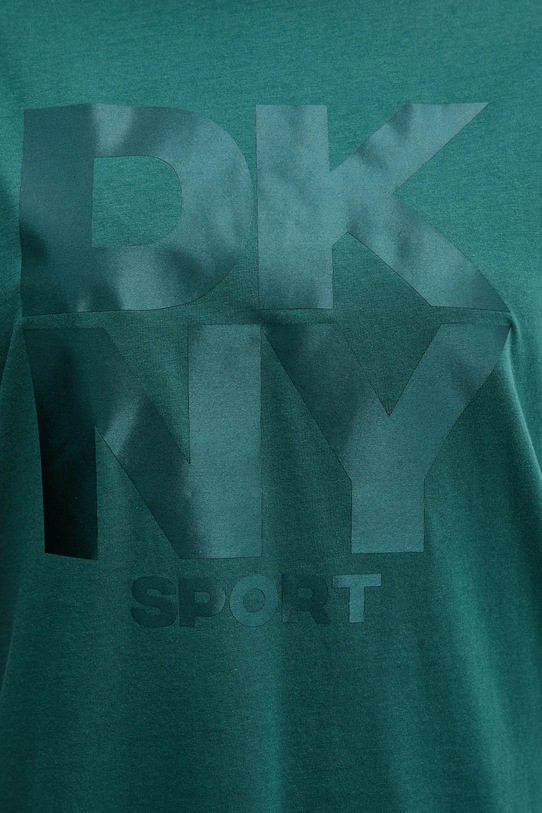 Dkny t-shirt bawełniany DP5T1470 zielony