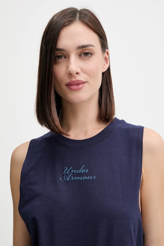 Under Armour top Varsity bleumarin 6005631