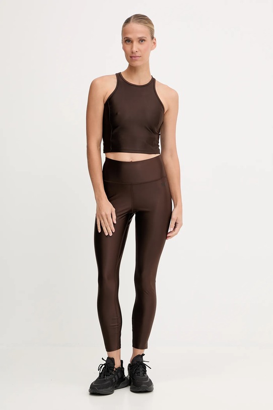 Under Armour top treningowy Motion 6007096 brązowy AW25